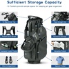 image:imageKVV 14Way Golf Stand Bag Lightweight Hybrid Golf Bag with Multiple Pockets Dual Straps amp Rain Cover Premium Golf Bag for Men amp Women