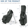 image:imageKVV 14Way Golf Stand Bag Lightweight Hybrid Golf Bag with Multiple Pockets Dual Straps amp Rain Cover Premium Golf Bag for Men amp Women