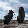 image:imageKVV 14Way Golf Stand Bag Lightweight PU Leather Carry Bag for Men amp Women  VelvetWrapped Top Frame Rain Hood amp 6 MultiOrganizer Pockets