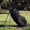 image:imageKVV 14Way Golf Stand Bag Lightweight PU Leather Carry Bag for Men amp Women  VelvetWrapped Top Frame Rain Hood amp 6 MultiOrganizer Pockets