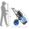 image:imageKVV 2Wheel Junior Golf Cart for 310 Years Old Adjustable Upper BracketBlueBlack