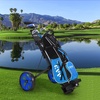 image:imageKVV 2Wheel Junior Golf Cart for 310 Years Old Adjustable Upper BracketBlueBlack