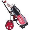 image:imageKVV 2Wheel Junior Golf Cart for 310 Years Old Adjustable Upper BracketRedBlack