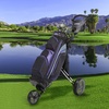 image:imageKVV Foldable Lightweight 3 Wheel Golf Cart with Stylish Scorecard Holder Storage BagEasy to Open and Close