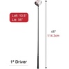 image:imageKVV Golf Drivers for Men Graphite Shaft Large Sweet Spot Right Hand with Head Covers