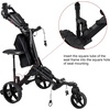 image:imageKVV Golf PushPull Cart RemovableDetachable Seat EGT3070