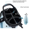 image:imageKVV Junior Golf Bag Lightweight Golf Stand Bag for Young Players for Ages 4668912 12 and UpBaby Blue