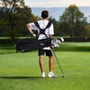 image:imageKVV Junior Golf Bag Lightweight Golf Stand Bag for Young Players for Ages 4668912 12 and UpBlack