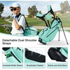 image:imageKVV Junior Golf Bag Lightweight Golf Stand Bag for Young Players for Ages 4668912 12 and UpLagon