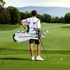 image:imageKVV Junior Golf Bag Lightweight Golf Stand Bag for Young Players for Ages 4668912 12 and UpWhite