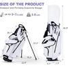image:imageKVV Junior Golf Bag Lightweight Golf Stand Bag for Young Players for Ages 4668912 12 and UpWhite