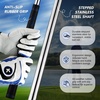 image:imageKVV Junior Golf Club for Kids Ages 3568912 Individual Right Handed Driver Fairway Hybrid Irons Wedge amp Putter for Girls amp Boys Perfect for Young GolfersAges 68 Blue