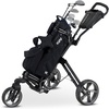 image:imageKVV Junior Golf Clubs Set Ages 3568912 Complete Kids Golf Set with Lightweight Stand Bag Driver Fairway Hybrid Irons Wedge amp Putter Right Handed for Girls amp BoysBlack
