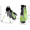image:imageKVV Junior Golf Stand Bag Lightweight Golf Stand Bag for Children Kids Ages 46791012Lime