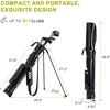 image:imageKVV Lightweight Sunday Golf Stand Bag Colorful Fashion Pitch and Putt Golf BagBlack