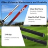 image:imageKVV Men Complete Golf Clubs Set 711 Piece Full Golf Club Set withWithout Stand Bag Right amp Left Handed All Golf Clubs for Men BeginnerBlackRed