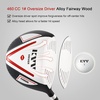 image:imageKVV Mens Complete Golf Clubs Package Set Includes Driver Fairway Hybrid 5P Irons Putter Stand Bag Head Covers Right Handed