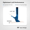 image:imageKVV Premium Golf Wedges with Ionized Blue PVD Finish  525660 Degree Individual 3Wedge Golf SetRightHanded CNC Milled Face Wedge Set for Men amp Women56 Degree
