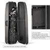 image:imageKVV Solid ABS Shell Hard Sided Golf Travel Case with Super Easy Rolling Wheels Ultimate Protection