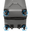 image:imageKVV Solid ABS Shell Hard Sided Golf Travel Case with Super Easy Rolling Wheels Ultimate Protection
