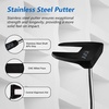 image:imageKVV Ultra Lightweight Club Set with Graphite Shafts Titanium Driver 11Piece PVD Coated Clubs 5S Irons RightHanded for Men No Golf Bag Included