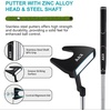 image:imageKVV Women Complete Golf Clubs Set 711 Piece Full Golf Club Set withWithout Stand Bag Right amp Left Handed All Golf Clubs for Women BeginnerBlackBlue