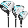 image:imageKVV Women Complete Golf Clubs Set 711 Piece Full Golf Club Set withWithout Stand Bag Right amp Left Handed All Golf Clubs for Women BeginnerBlackBlue