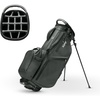 image:imageKVV 14Way Golf Stand Bag Lightweight Hybrid Golf Bag with Multiple Pockets Dual Straps amp Rain Cover Premium Golf Bag for Men amp Women