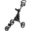 image:imageKVV Foldable Lightweight 3 Wheel Golf Cart with Stylish Scorecard Holder Storage BagEasy to Open and Close