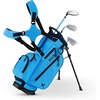 image:imageKVV Junior Golf Clubs Set Ages 3568912 Complete Kids Golf Set with Lightweight Stand Bag Driver Fairway Hybrid Irons Wedge amp Putter Right Handed for Girls amp BoysBlue