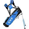 image:imageKVV Junior Golf Stand Bag Lightweight Golf Stand Bag for Children Kids Ages 46791012Blue
