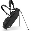 image:imageKVV Lightweight Pitch and Putt Golf Bag with Stand Adjustable Dual Straps Golf Stand Bag for Extra Storage in a Smaller SizeBlack