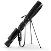 image:imageKVV Lightweight Sunday Golf Stand Bag Colorful Fashion Pitch and Putt Golf BagBlack