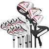 image:imageKVV Men Complete Golf Clubs Set 711 Piece Full Golf Club Set withWithout Stand Bag Right amp Left Handed All Golf Clubs for Men BeginnerBlack