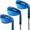 image:imageKVV Premium Golf Wedges with Ionized Blue PVD Finish  525660 Degree Individual 3Wedge Golf SetRightHanded CNC Milled Face Wedge Set for Men amp Women60  56  52 Degree Set