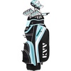 image:imageKVV Women Complete Golf Clubs Set 711 Piece Full Golf Club Set withWithout Stand Bag Right amp Left Handed All Golf Clubs for Women BeginnerBlackBlue