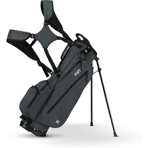 image:imageKVV Junior Golf Bag Lightweight Golf Stand Bag for Young Players for Ages 4668912 12 and UpCharcoal