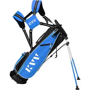 image:imageKVV Junior Golf Stand Bag Lightweight Golf Stand Bag for Children Kids Ages 46791012Blue