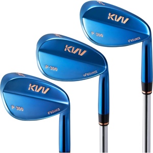 image:imageKVV Premium Golf Wedges with Ionized Blue PVD Finish  525660 Degree Individual 3Wedge Golf SetRightHanded CNC Milled Face Wedge Set for Men amp Women60  56  52 Degree Set