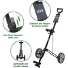 image:imageKVV 2Wheel Aluminum Frame Golf Push Cart