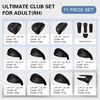 image:imageKVV Mens Right Handed Premium Golf Set 45 Titanium Driver Fits 5762 Bag Not Included