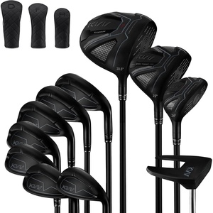 image:imageKVV Mens Right Handed Premium Golf Set 45 Titanium Driver Fits 5762 Bag Not Included